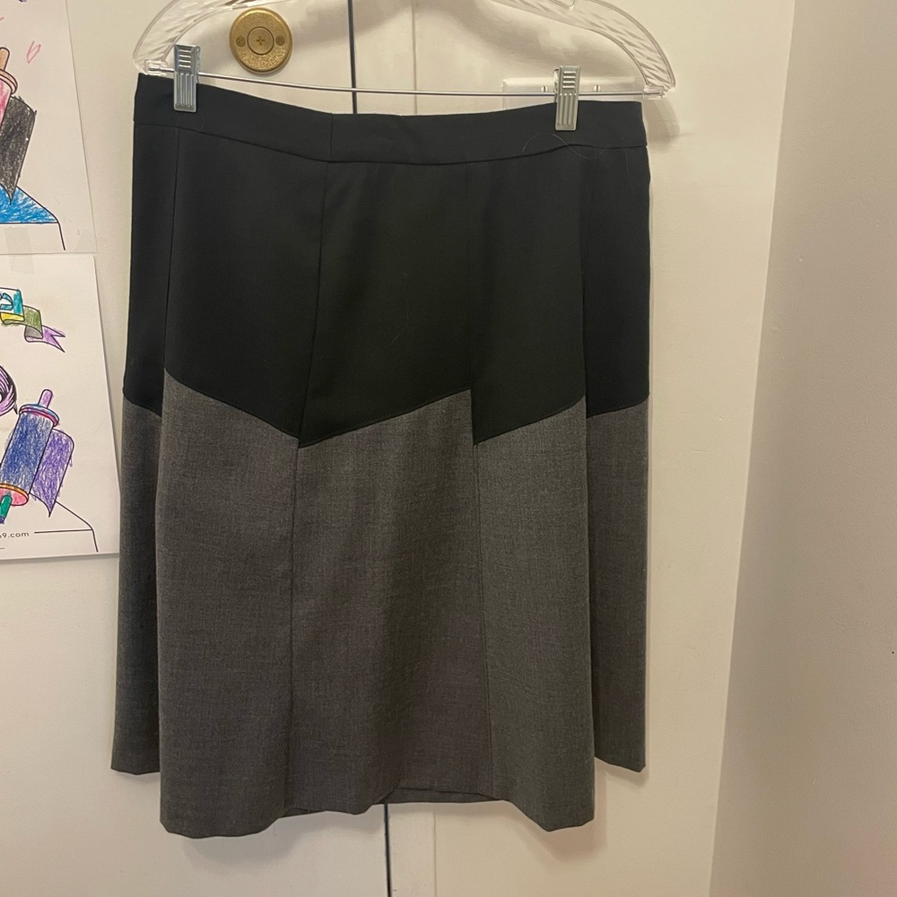 Size 14 woman’s Elegant Black and Gray knee length Skirt